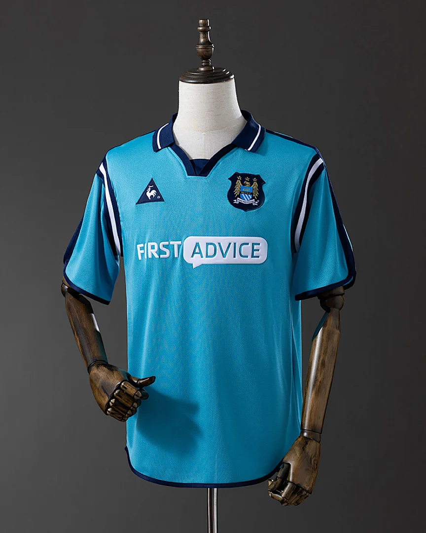 Camisola Retro Manchester City 2002/03 Principal