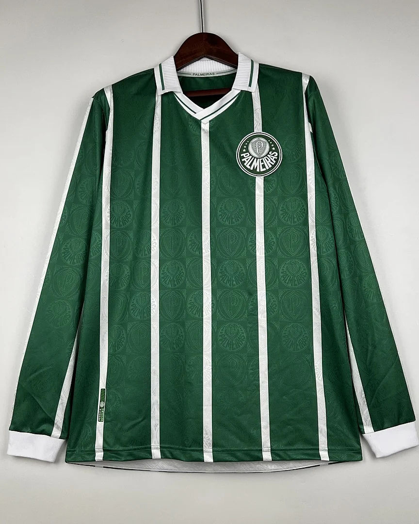 Camisola Retro Palmeiras 1993 Principal Manga Comprida