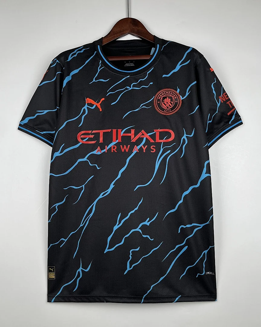 Camisola Retro Manchester City 23/24 Terceira