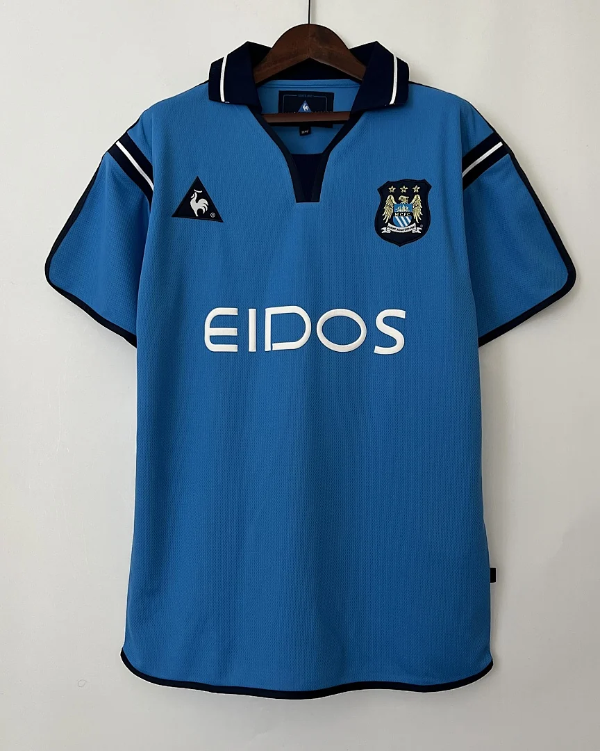 Camisola Retro Manchester City 2001/02 Principal