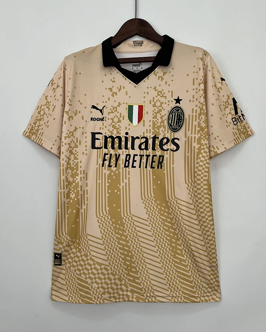 Camisola AC Milan 23/24 Amarela