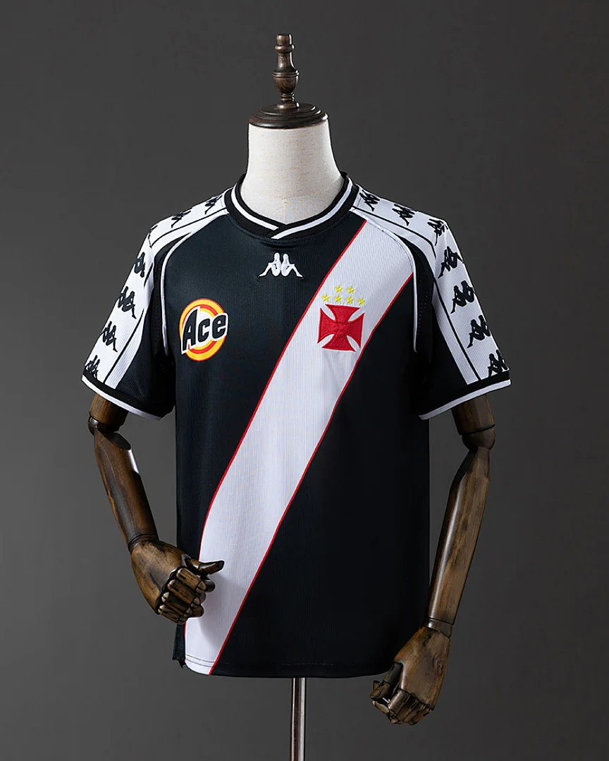 Camisola Retro Vasco da Gama 2000 Preta