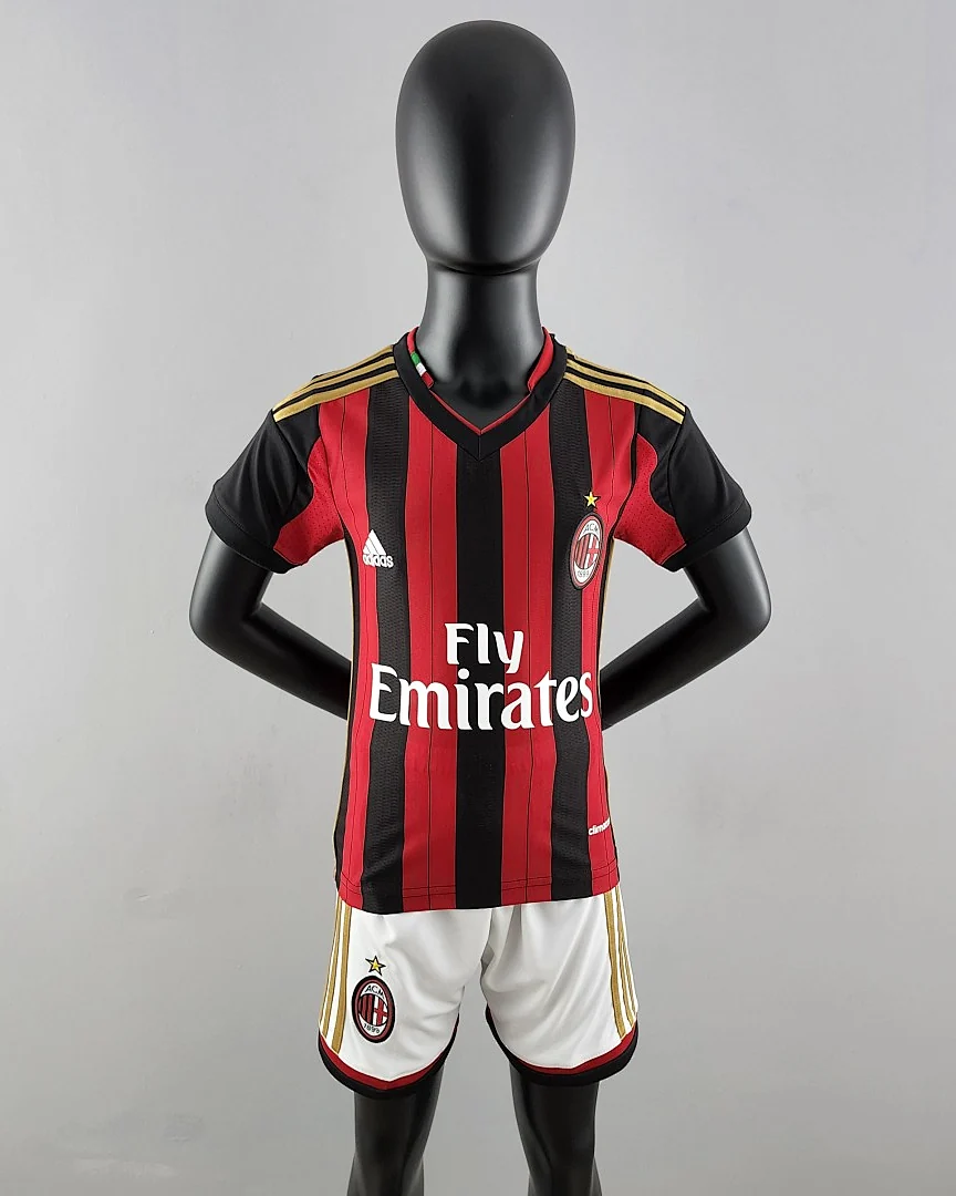 Kit Criança AC Milan 13/14 Principal · Modelo 2