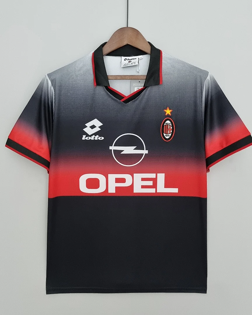 Camisola de Treino AC Milan 1995/96 Preta