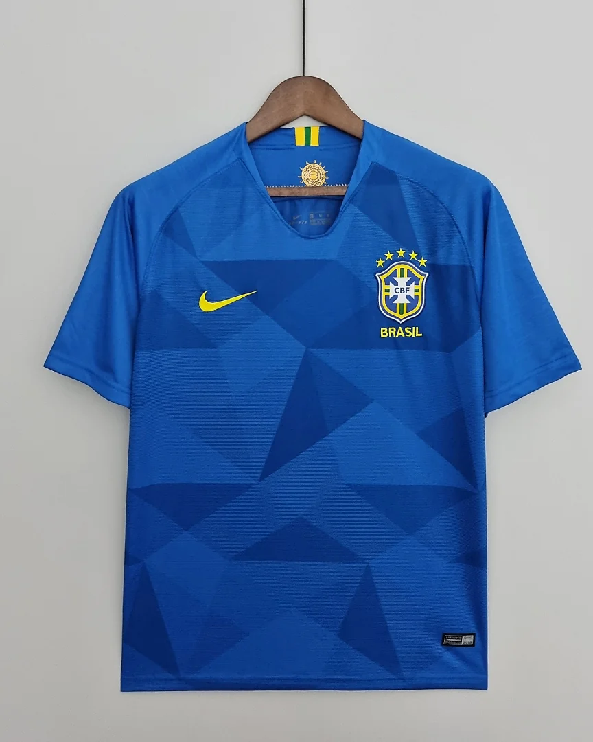 Camisola Retro Brasil 2018 Alternativa