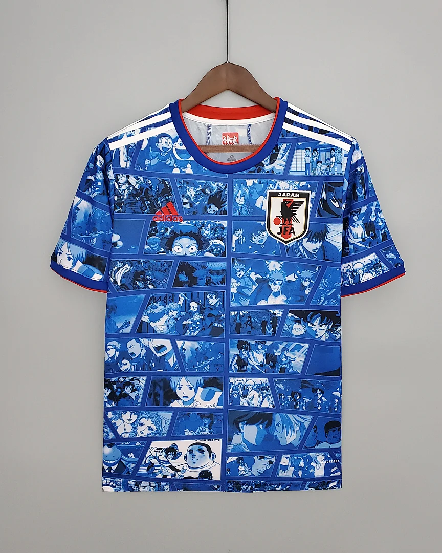 Camisola Retro Japão 2021 Comemorativa Azul