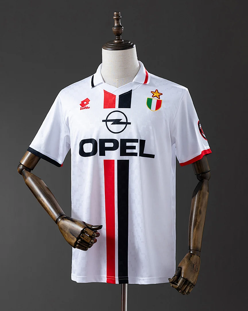 Camisola Retro AC Milan 1995/97 Alternativa