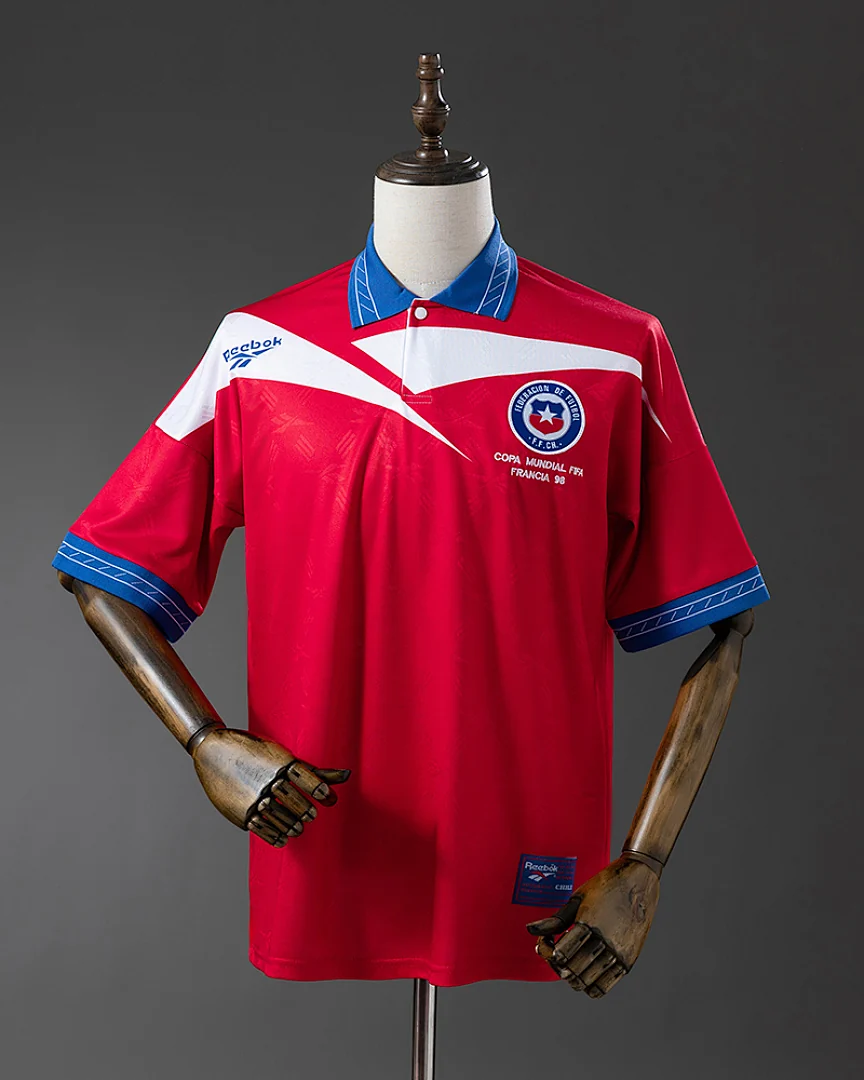 Camisola Retro Chile 1998 Principal