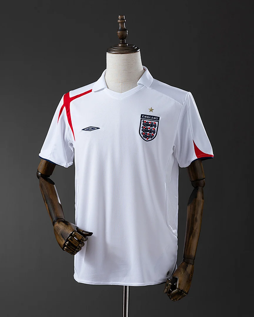 Camisola Retro Inglaterra 2006 Principal
