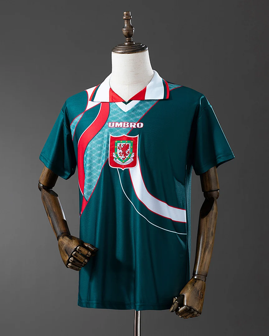 Camisola Retro País de Gales 1994/95 Alternativa