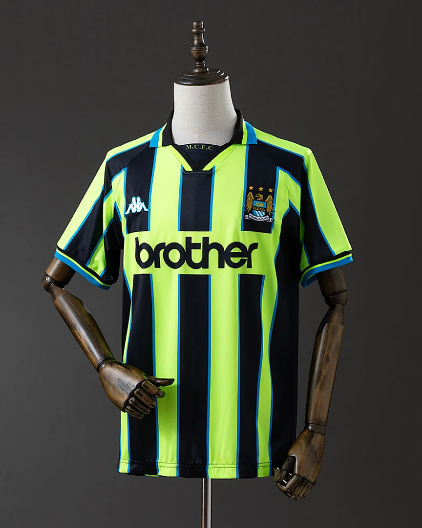 Camisola Retro Manchester City 1998/99 Alternativa