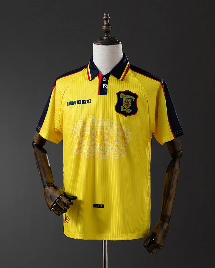 Camisola Retro Escócia 1996/98 Amarela