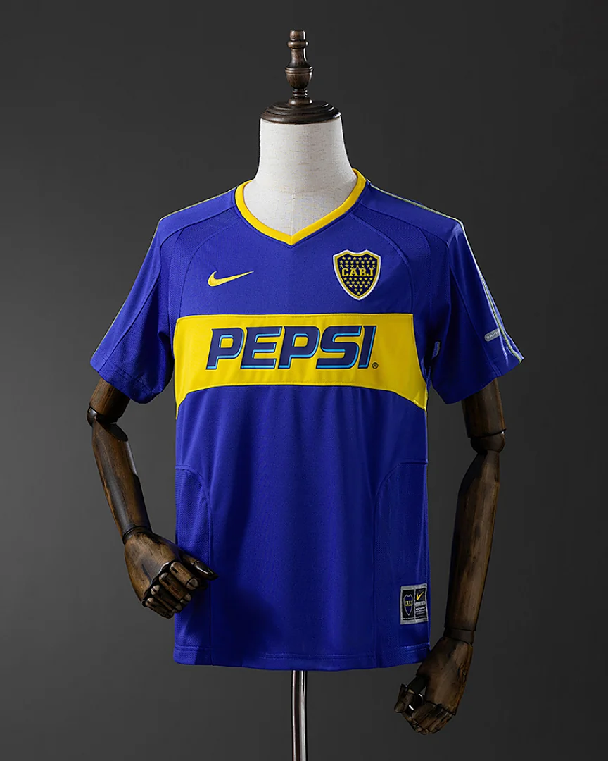 Camisola Retro Boca Juniors 2003/04 Principal