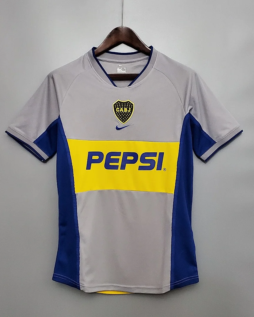 Camisola Retro Boca Juniors 2002 Alternativa