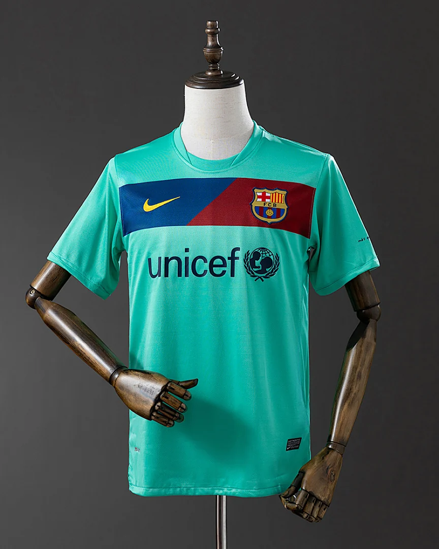Camisola Retro Barcelona 10/11 Alternativa