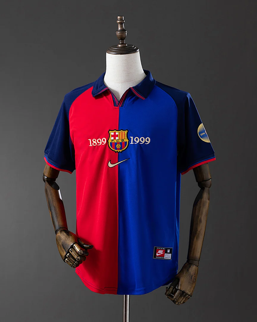 Camisola Retro Barcelona Centenário · Modelo 2