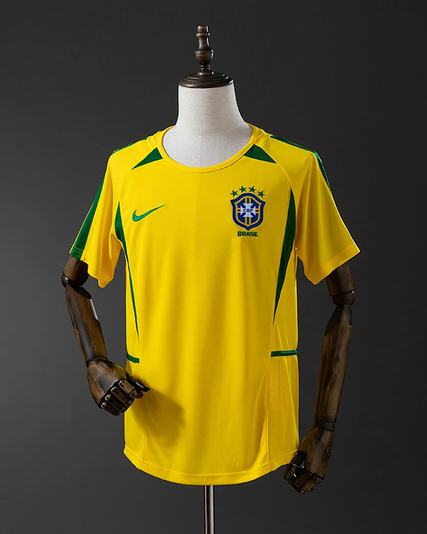 Camisola Retro Brasil 2002 Principal