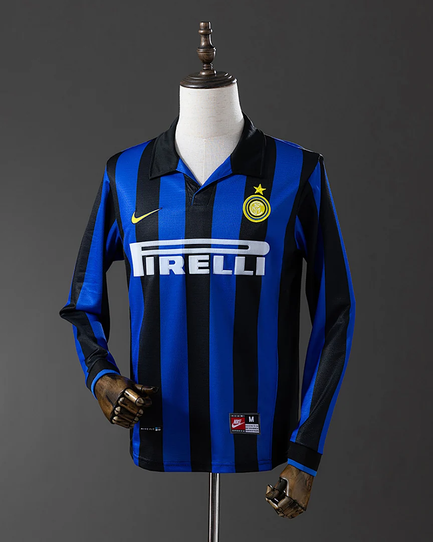 Camisola Retro Inter de Milão 1998 Manga Comprida
