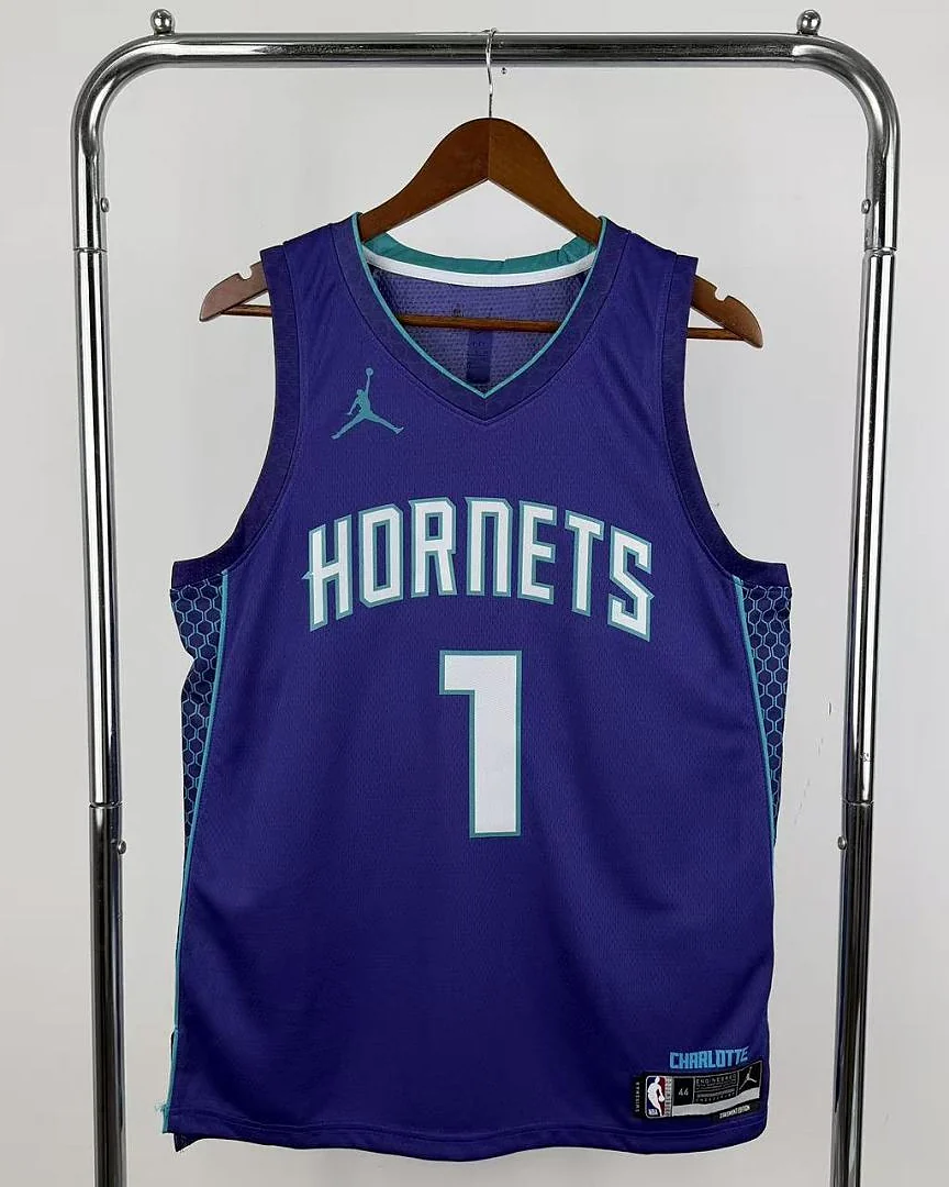 Camisola NBA Charlotte Hornets #1 Jordan 2023