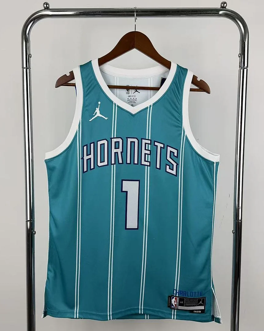 Camisola NBA Charlotte Hornets LaMelo Ball #1 Azul