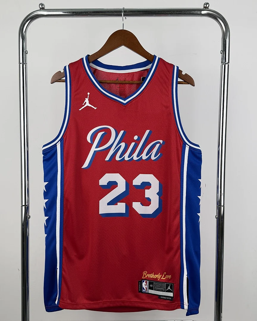 Camisola NBA Philadelphia 76ers LeBron James #23 Jordan 2023