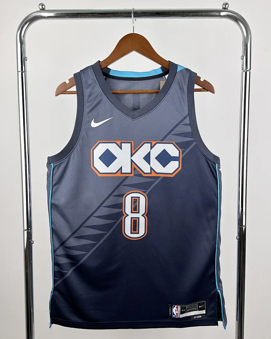 Camisola NBA Oklahoma City Thunder Jalen Williams #8 City Edition 2026