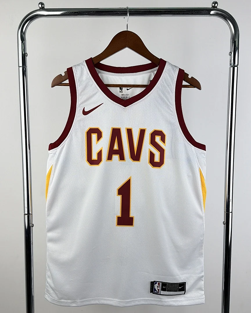 Camisola NBA Cleveland Cavaliers James Harden #1 Branca