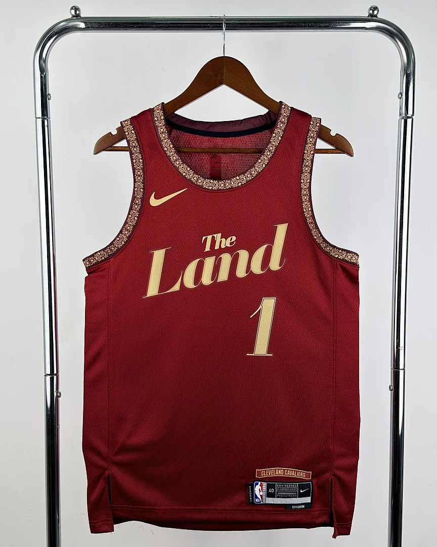 Camisola NBA Cleveland Cavaliers James Harden #1 City Edition 2024
