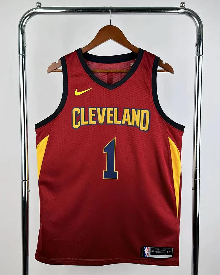 Camisola NBA Cleveland Cavaliers James Harden #1 Vermelha 2017