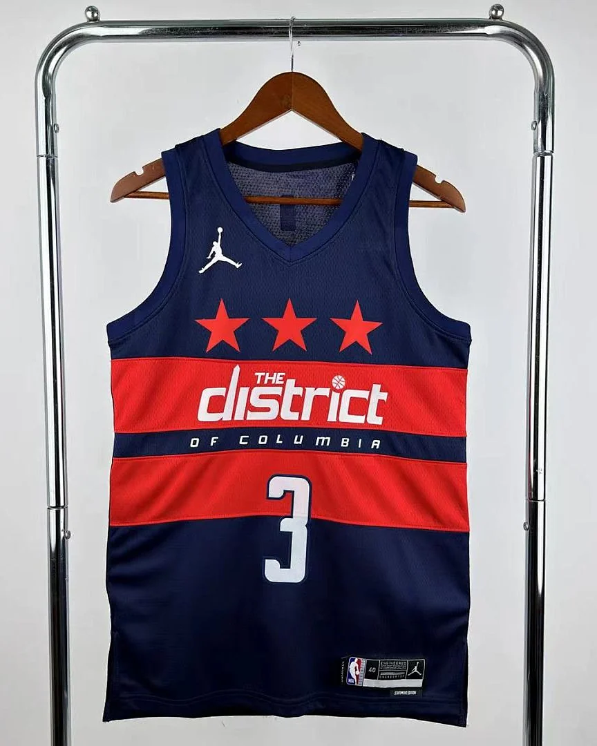 Camisola NBA Washington Wizards Trae Young #3 Jordan 2025