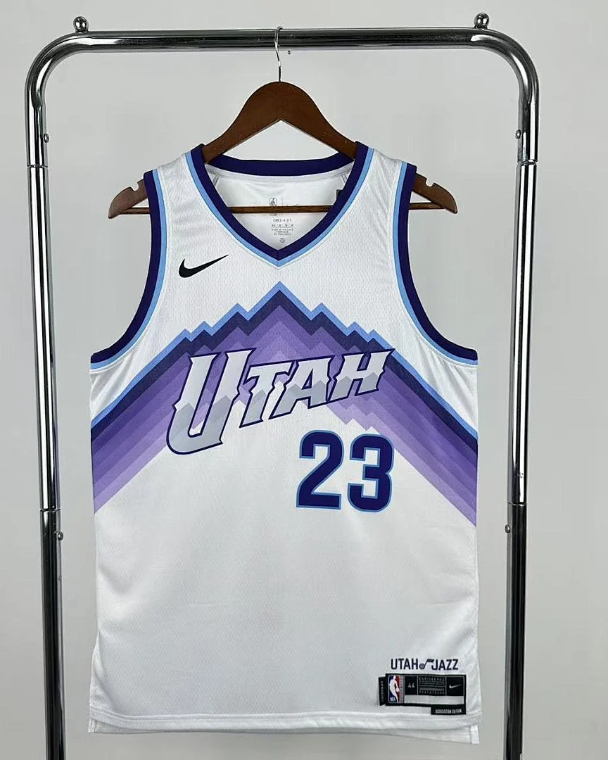 Camisola NBA Utah Jazz #23 Branca 2026