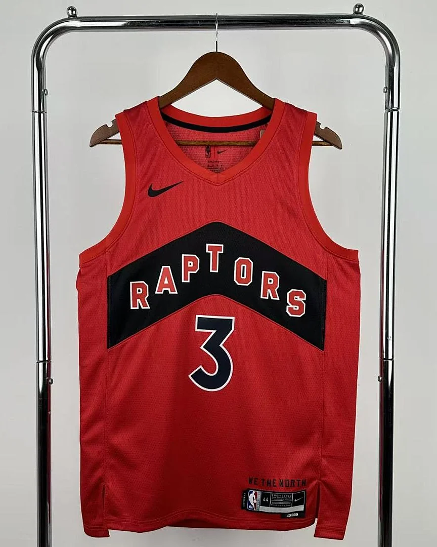 Camisola NBA Toronto Raptors OG Anunoby #3 Vermelha 2023