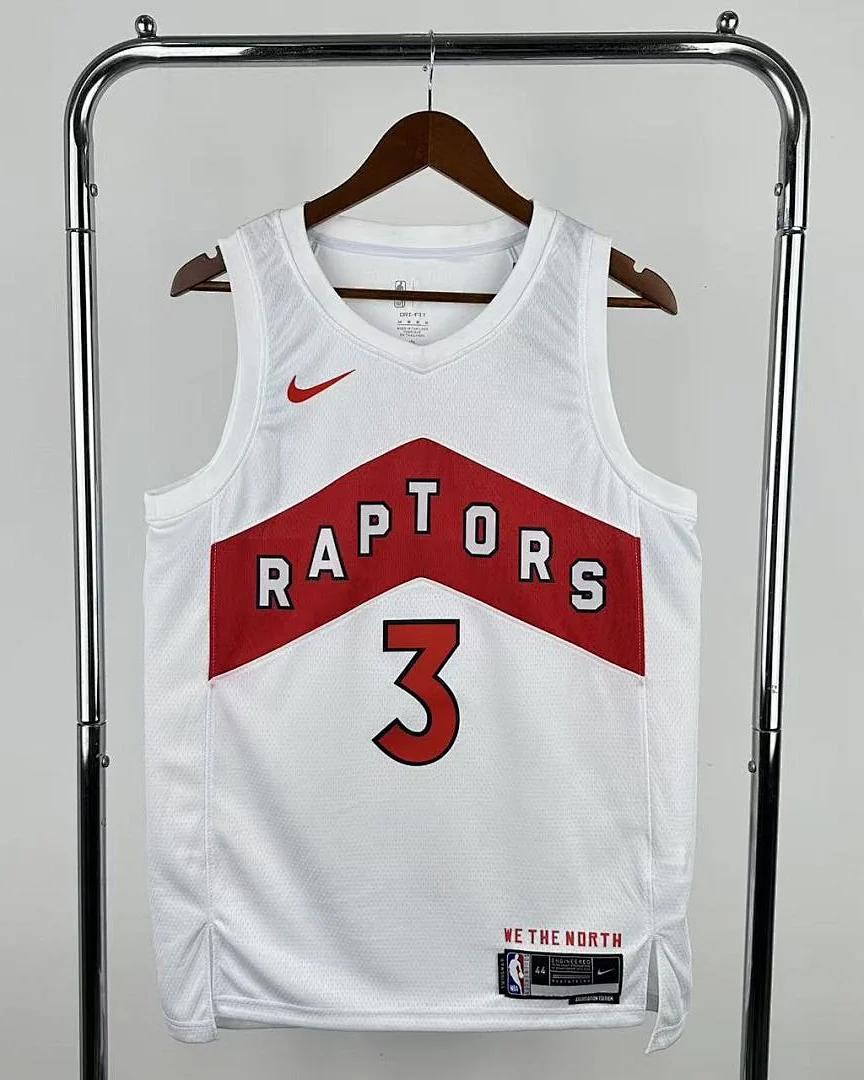 Camisola NBA Toronto Raptors Brandon Ingram #3 Branca 2023