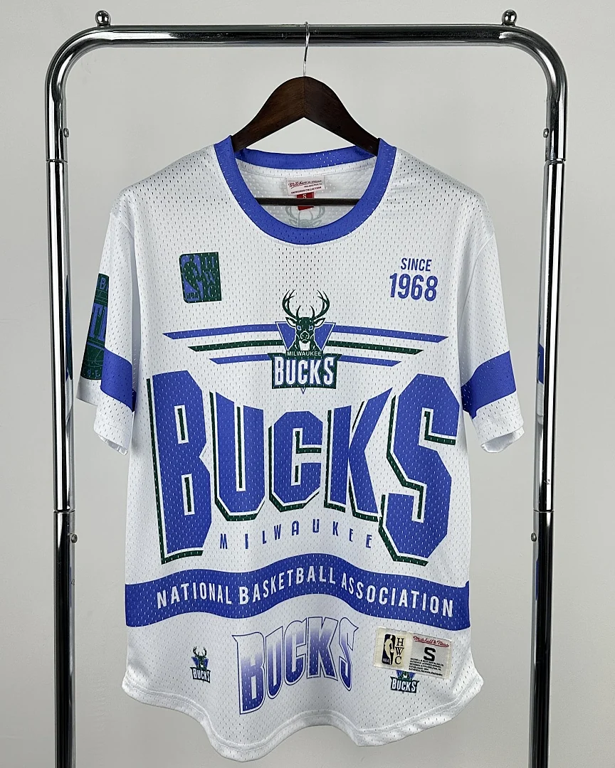 Camisola NBA Milwaukee Bucks Retro Mitchell & Ness 2026