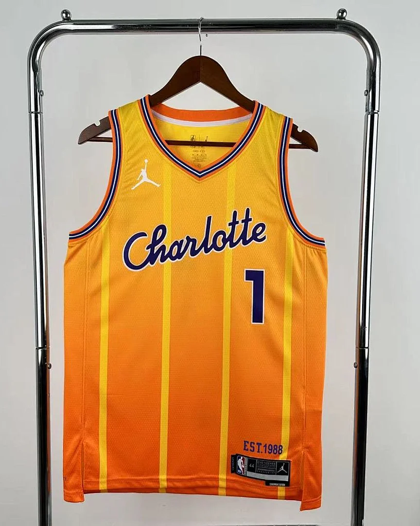 Camisola NBA Charlotte Hornets LaMelo Ball #1 City Edition 2026