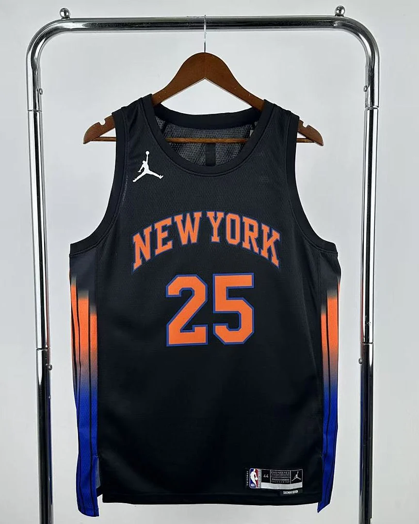 Camisola NBA New York Knicks Mikal Bridges #25 Edição Especial 2026