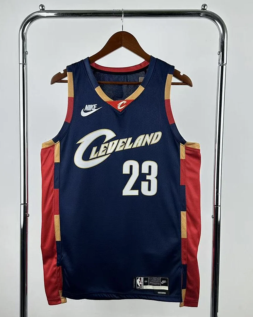 Camisola NBA Cleveland Cavaliers LeBron James #23 Retro Edição Especial 2026