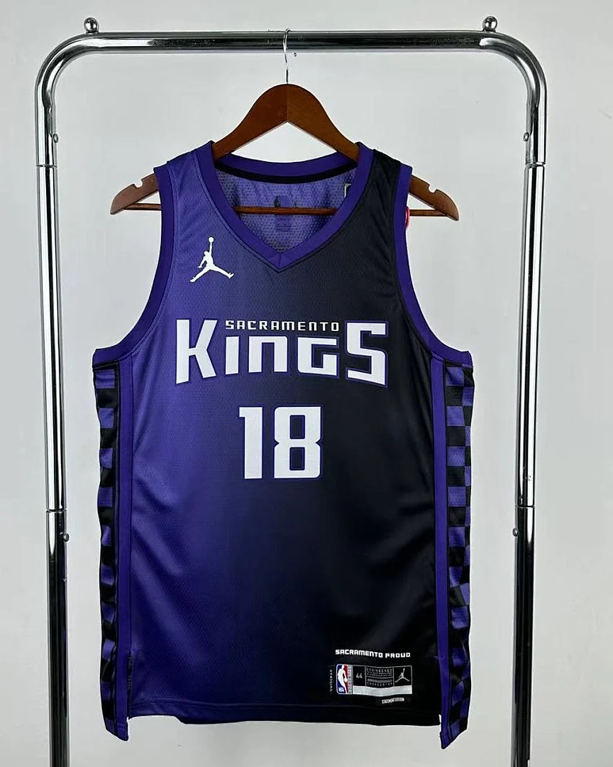 Camisola NBA Sacramento Kings Russell Westbrook #18 Jordan 2024