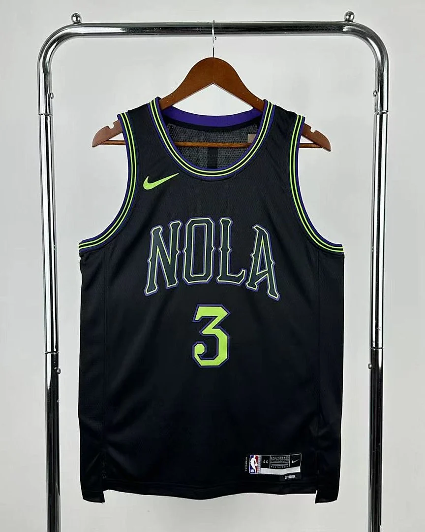 Camisola NBA New Orleans Pelicans Jordan Poole #3 City Edition 2026