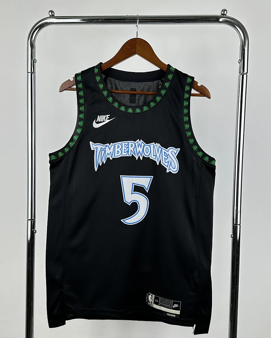 Camisola NBA Minnesota Timberwolves Anthony Edwards #5 Retro Edição Especial 2026