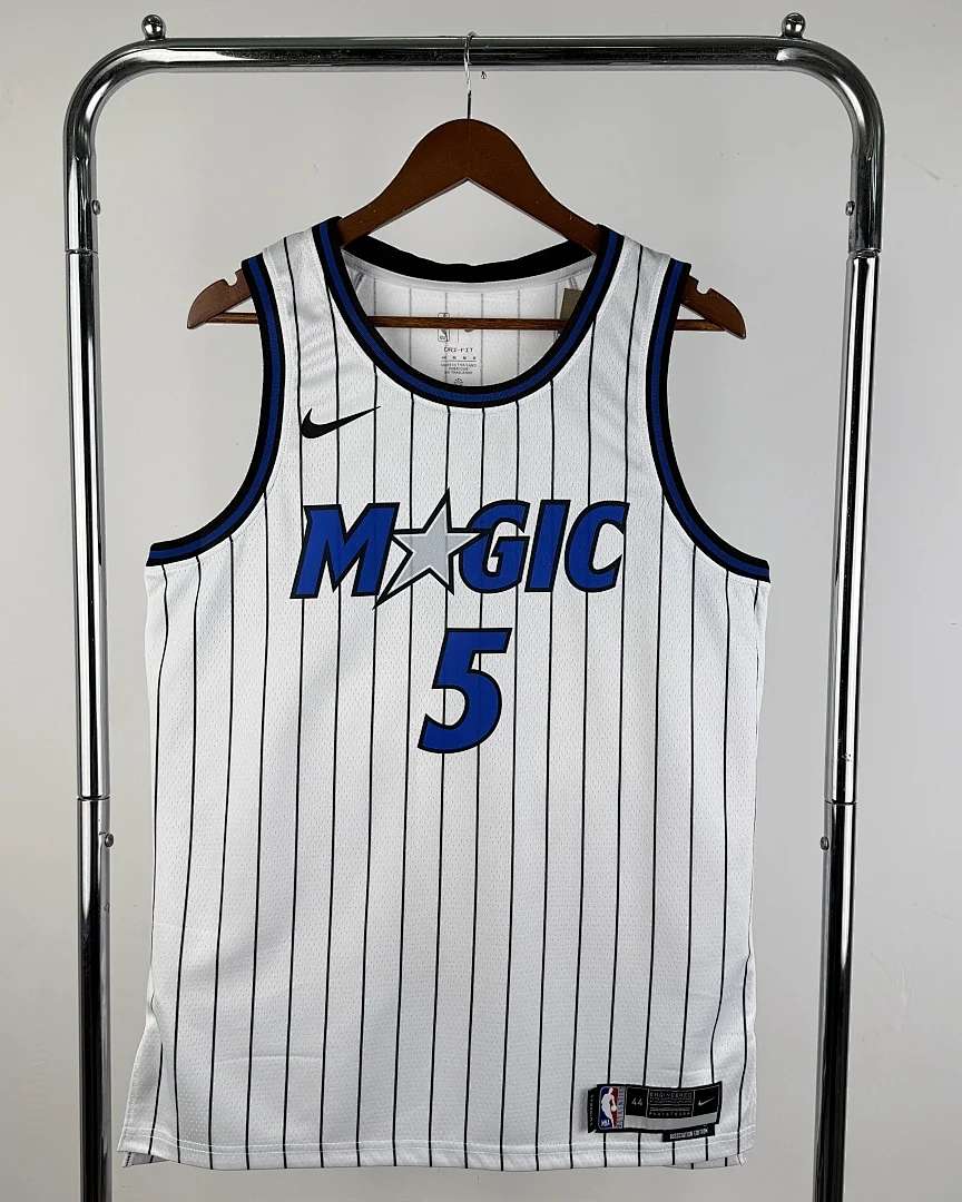 Camisola NBA Orlando Magic Paolo Banchero #5 Branca 2026