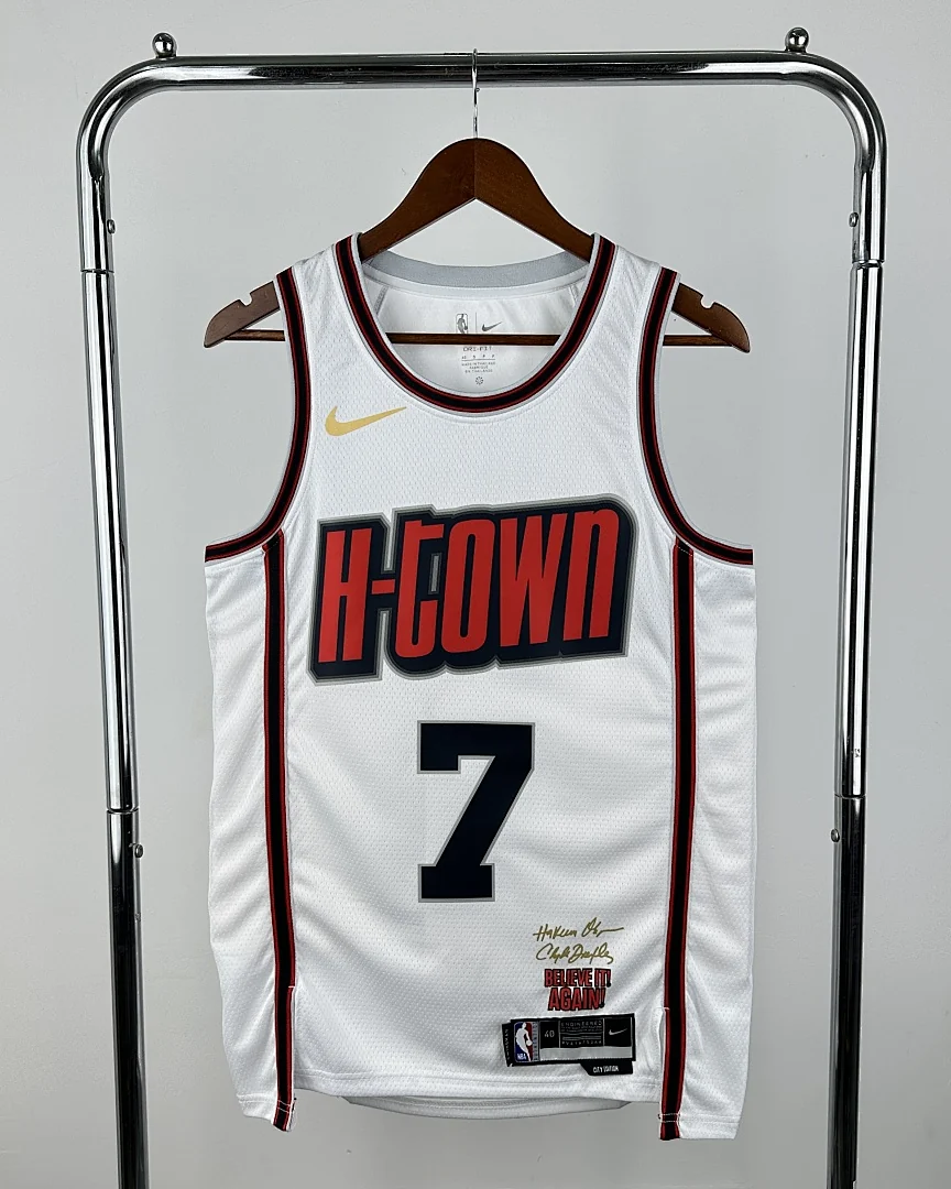 Camisola NBA Houston Rockets Kevin Durant #7 City Edition 2025