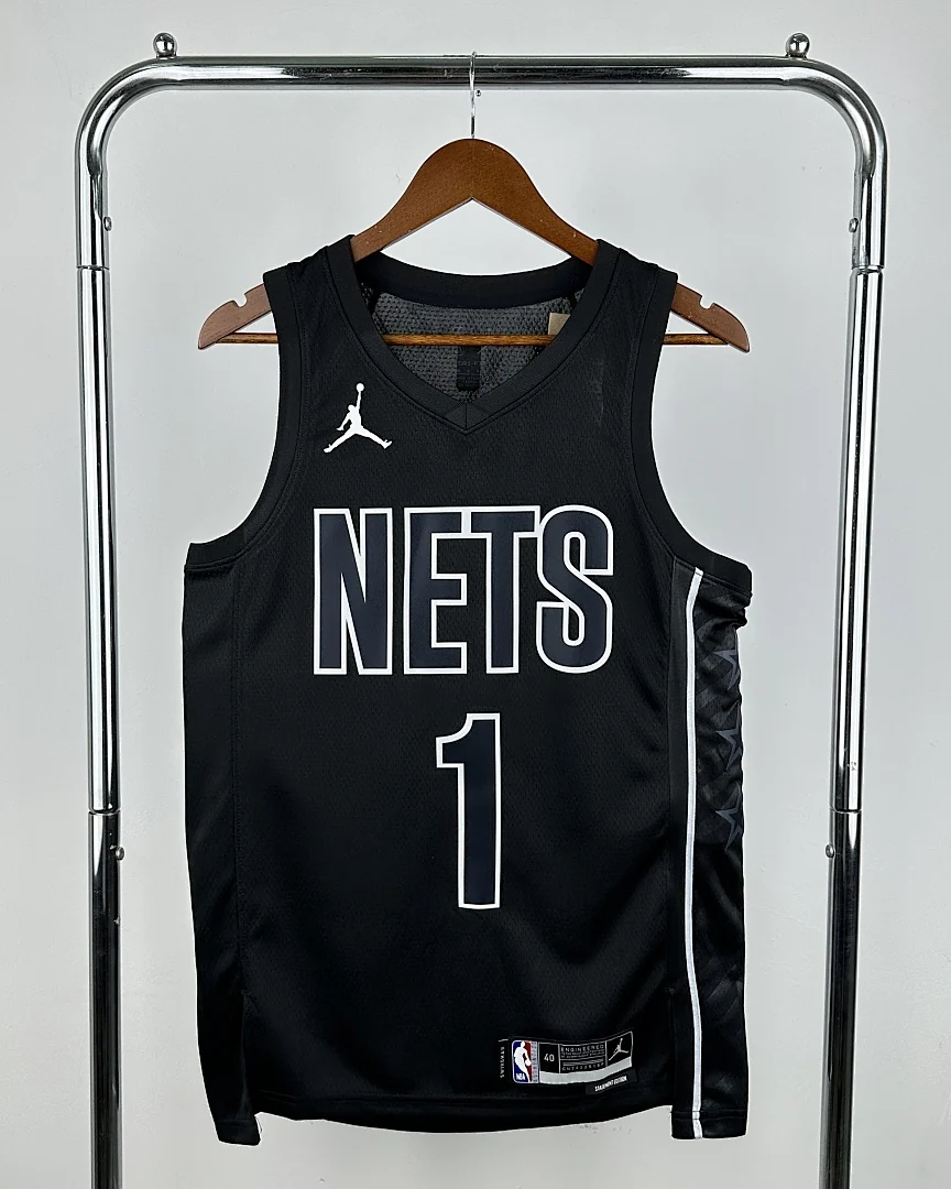 Camisola NBA Brooklyn Nets D'Angelo Russell #1 Jordan 2023