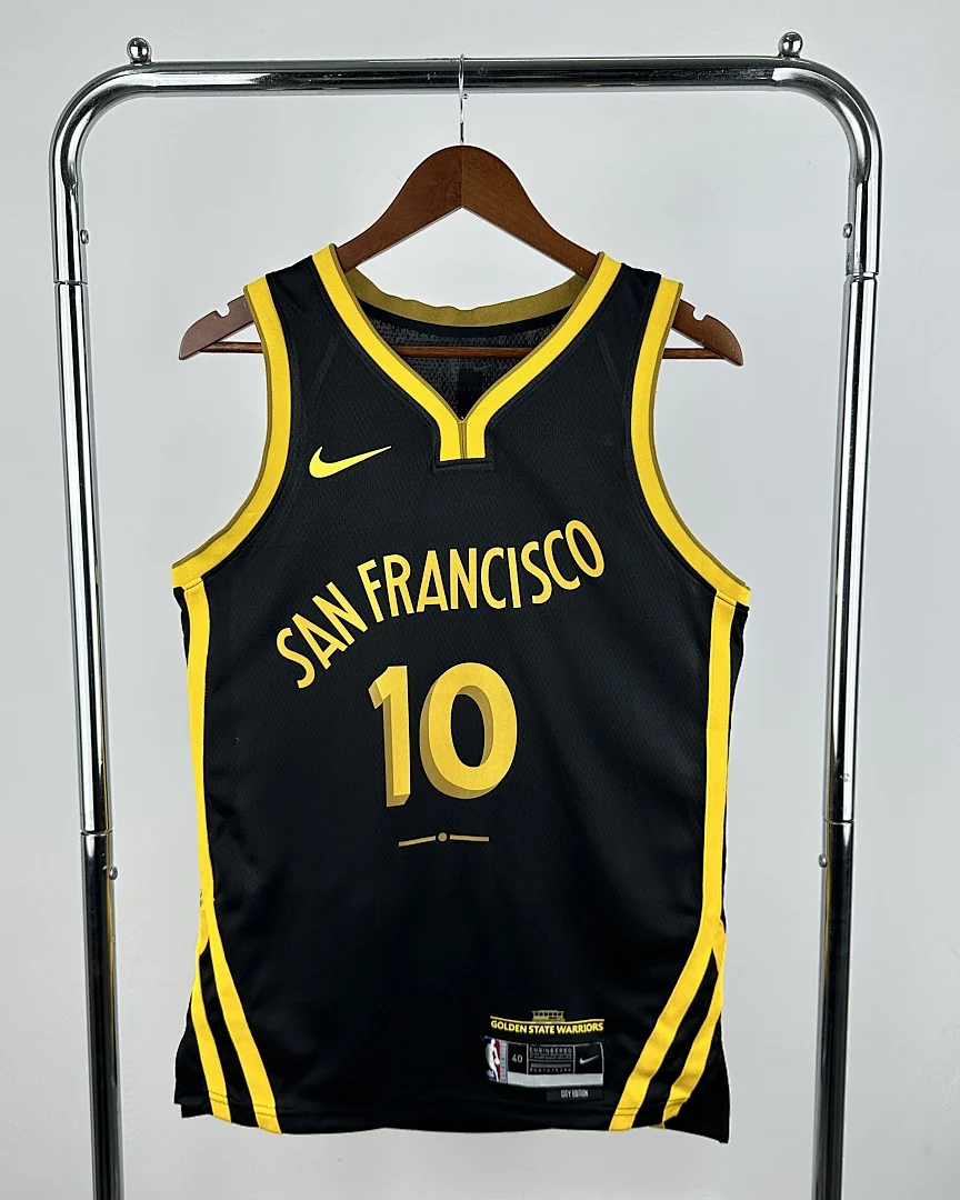 Camisola NBA Golden State Warriors Jimmy Butler #10 City Edition 2024