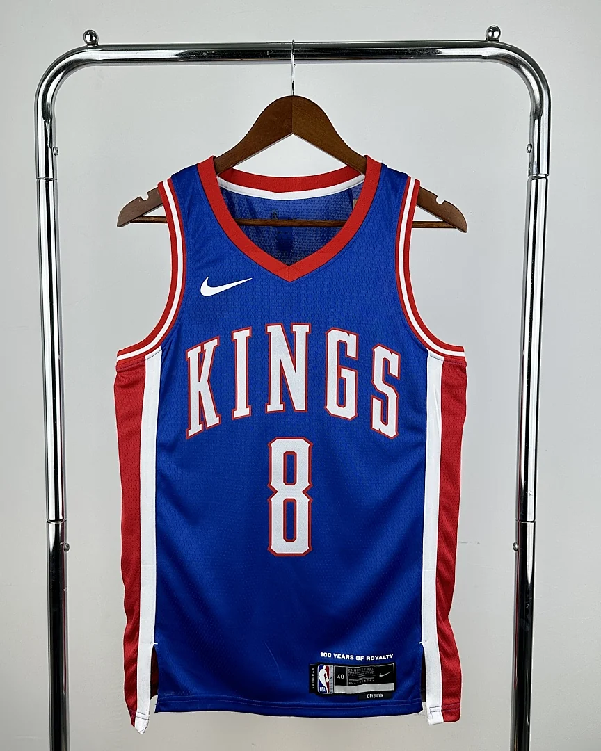 Camisola NBA Sacramento Kings Zach LaVine #8 City Edition 2025