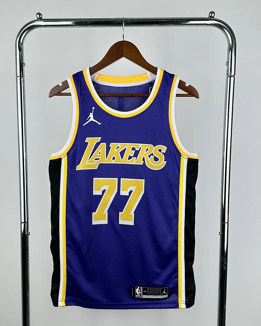 Camisola NBA Los Angeles Lakers Luka Doncic #77 Jordan