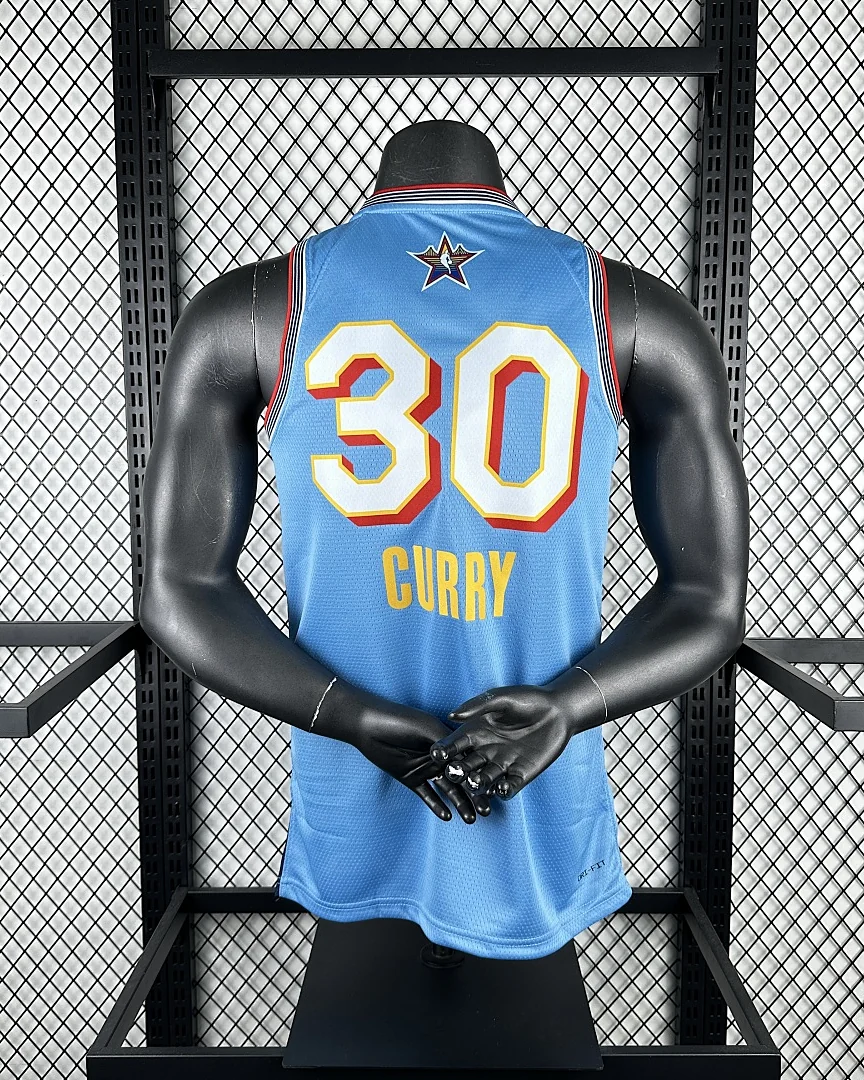 Camisola NBA All-Star Jayson Tatum #0 Edição Especial Azul-Clara 2025