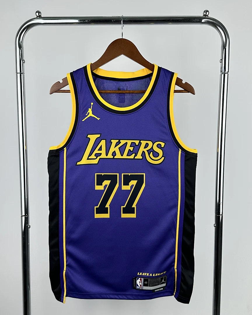 Camisola NBA Los Angeles Lakers Luka Doncic #77 Jordan 2023