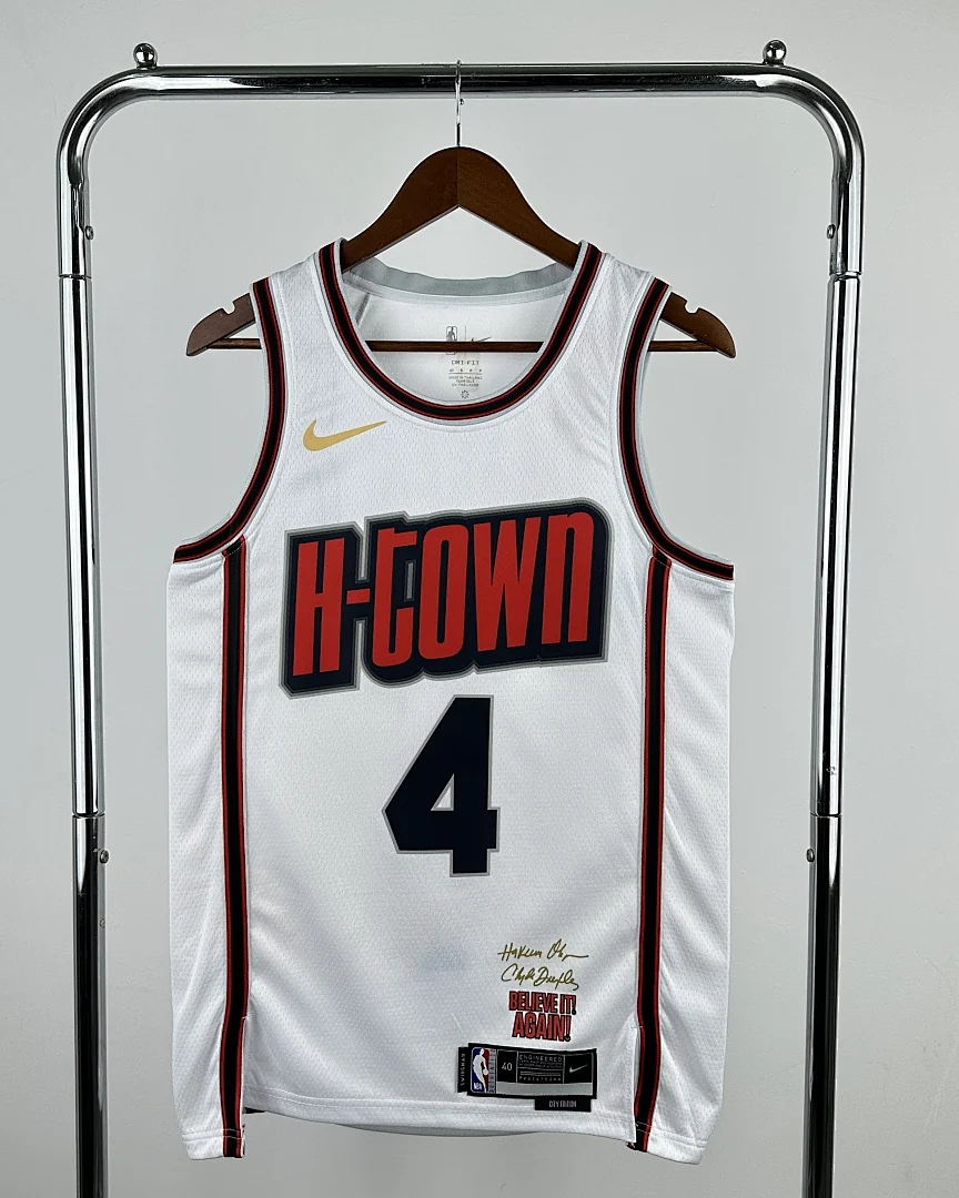 Camisola NBA Houston Rockets Jalen Green #4 City Edition 2025