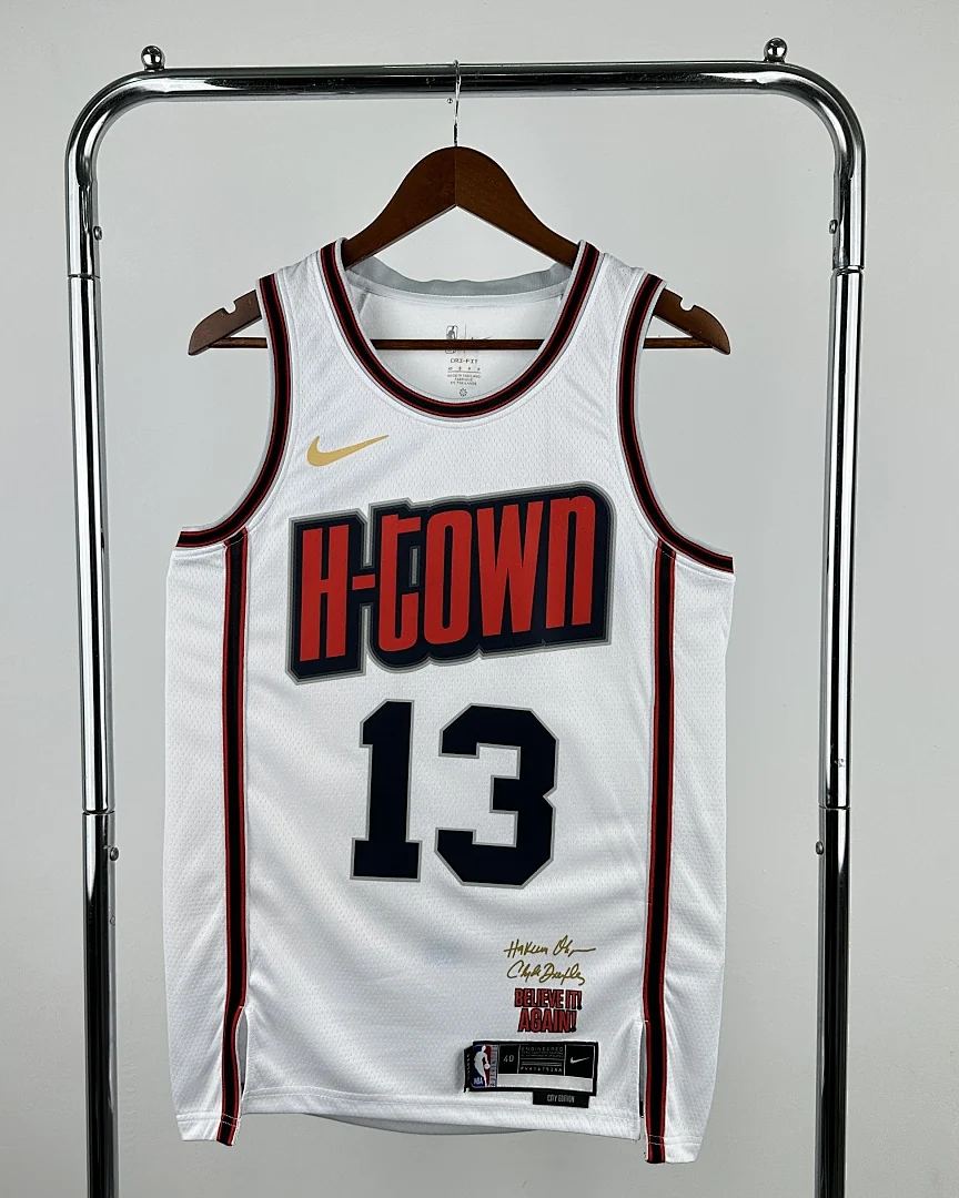 Camisola NBA Houston Rockets James Harden #13 City Edition 2025